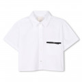 Shirt with decorated pocket GIVENCHY for GIRL