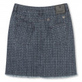 Printed jean skirt GIVENCHY for GIRL