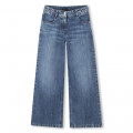 Flared jeans with thin chain GIVENCHY for GIRL