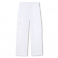 Pantalon molleton orné de strass GIVENCHY pour FILLE