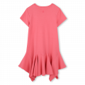 Dress with asymmetric frill GIVENCHY for GIRL
