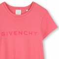 Dress with asymmetric frill GIVENCHY for GIRL