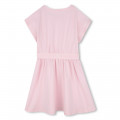 Dress with elasticated waist GIVENCHY for GIRL