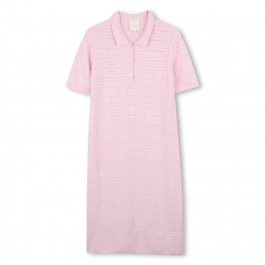 Robe droite longue à motif GIVENCHY pour FILLE