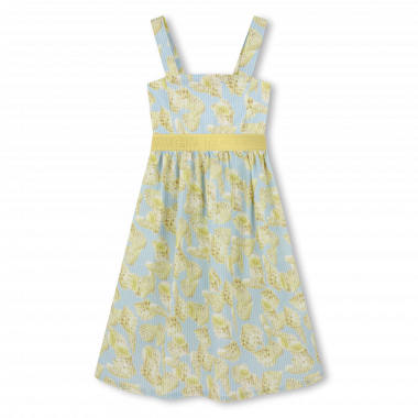 Robe à bretelles imprimée GIVENCHY pour FILLE