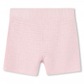 Patterned tricot shorts GIVENCHY for GIRL