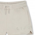 Flared fleece shorts GIVENCHY for GIRL
