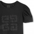 Puff-sleeved T-shirt GIVENCHY for GIRL