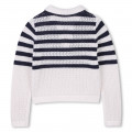 Striped tricot jumper GIVENCHY for GIRL