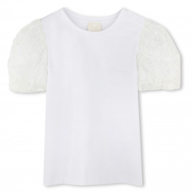 T-shirt manches contrastantes GIVENCHY pour FILLE