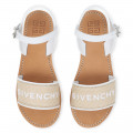Sandales à boucle GIVENCHY pour FILLE