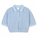 Jacquard polo shirt and skirt GIVENCHY for GIRL