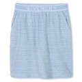 Jacquard polo shirt and skirt GIVENCHY for GIRL