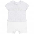 Cotton onesie with press studs GIVENCHY for UNISEX