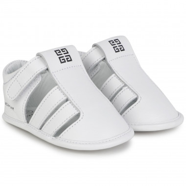 Chaussons à brides en cuir GIVENCHY pour UNISEXE