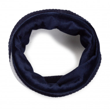 Knitted snood in lined cotton BOSS for BOY