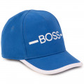 Cotton serge baseball cap BOSS for BOY