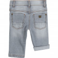 Slim fit stretch cotton jeans BOSS for BOY