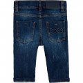 Jeans mit aufwändigem Logo BOSS Für JUNGE