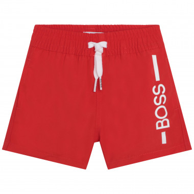 Bathing suit with logo BOSS for BOY