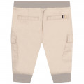 Pantalon en coton majoritaire BOSS pour GARCON