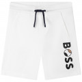 Shorts mit logo und ball BOSS Für JUNGE