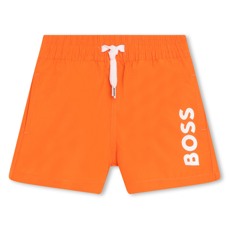 BOSS Fleece bermuda jogger baby orange Kids around