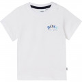 T-SHIRT KORTE MOUWEN BOSS Voor
