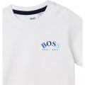 T-SHIRT KORTE MOUWEN BOSS Voor