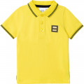 POLO MET KORTE MOUWEN BOSS Voor