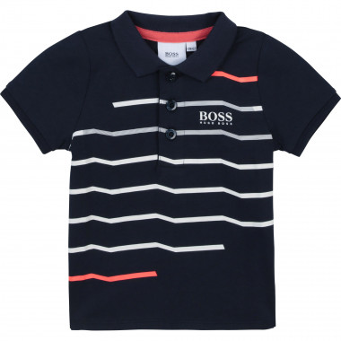 Polo à manches courtes BOSS pour GARCON