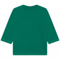 Jersey T-shirt with press studs BOSS for BOY