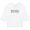 Cotton jersey T-shirt BOSS for BOY