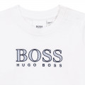 Cotton jersey T-shirt BOSS for BOY