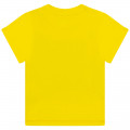 Bedrucktes Baumwoll-T-Shirt BOSS Für JUNGE