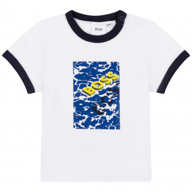 Camiseta con estampado BOSS para NIÑO