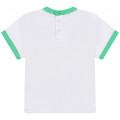 Camiseta de algodón ecológico BOSS para NIÑO