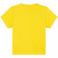 Plain cotton jersey T-shirt BOSS for BOY