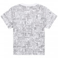 Bedrucktes Baumwoll-T-Shirt BOSS Für JUNGE