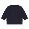 Sweater aus fleece mit logo BOSS Für JUNGE