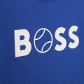 Baumwoll-t-shirt mit logo BOSS Für JUNGE