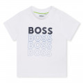 T-shirt manches courtes BOSS pour GARCON