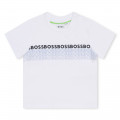 T-shirt manches courtes sigle BOSS pour GARCON