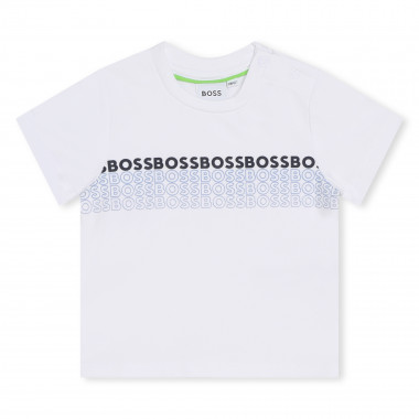 Short-sleeved logo t-shirt BOSS for BOY