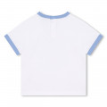 Cotton press-stud t-shirt BOSS for BOY