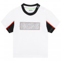 T-shirt with press studs BOSS for BOY