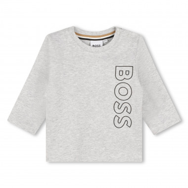 Baumwoll-t-shirt mit logo BOSS Für JUNGE
