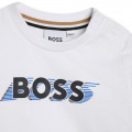 T-shirt avec imprimé logo BOSS pour GARCON