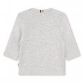 Cotton t-shirt with logo BOSS for BOY