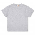 T-shirt en coton imprimé placé BOSS pour GARCON